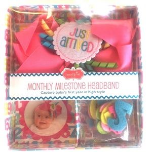 Mud Pie Monthly Milestone Headband